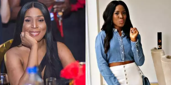 Billionaire Blogger, Linda Ikeji is aging really fast – See recent photo she took at an event